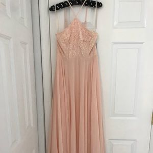 Lulu’s Peachy-Pink Bridesmaid Dress,Size M,W/ Tags
